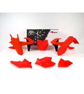 Rtech, Plastkit, NEON ORANGE, KTM 16-18 450 SX-F, 17-18 250 SX, 16-18 250 SX-F, 16-18 350 SX-F, 16-18 125 SX/150 SX