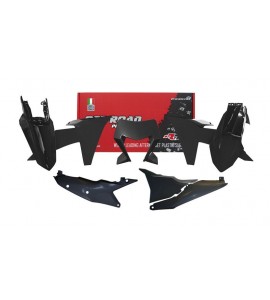 Rtech, Plastkit, SVART, KTM 24-25 450 EXC-F, 24-25 250 EXC, 24 250 EXC-F, 25 250 EXC-F, 24-25 350 EXC-F/150 EXC/300 EXC/500 EXC-F