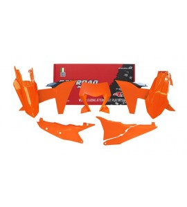 Rtech, Plastkit, ORANGE, KTM 24-25 450 EXC-F, 24-25 250 EXC, 24 250 EXC-F, 25 250 EXC-F, 24-25 350 EXC-F/150 EXC/300 EXC/500 EXC-F