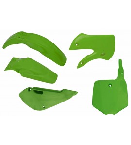 Rtech, Plastkit, O.E.M GRÖN, Kawasaki 01-25 KX65