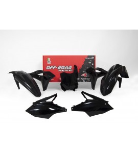 Rtech, Plastkit, SVART, Kawasaki 19-20 KX250, 17-18 KX250F