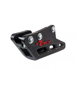 Rtech, Kedjestyrare Monoblock R2.0 WORX, SVART, Kawasaki 12-16 KLX450, 19-25 KX450, 09-18 KX450F, 24-25 KX450X, 19-25 KX250, 09-18 KX250F, 24-25 KX250X
