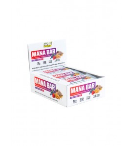 Ryno Power, Mana bar Strawberry, Acai 12pack