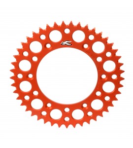 Renthal, Bakdrev, 420, 48, ORANGE, KTM 25-26 65 SX, Husqvarna 25 TC 65, 26 TC 65, GasGas 25 MC 65