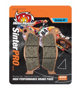 Moto-Master, Bromsbelägg Sinterpro Racing GP, BAK, Kawasaki 07-16 KLX450, 19-25 KX450, 06-18 KX450F, 24-25 KX450X, 19-25 KX250, 04-18 KX250F, 24-25 KX250X, Yamaha 03-20 WR450F, 03-19 YZ450F, 21-25 YZ450F, 03-07 WR250, 17-19 WR250, 03-25 WR250F/YZ250/YZ250