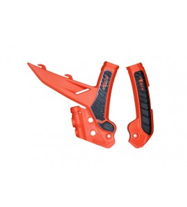 Rtech, Ramskydd, SVART ORANGE, KTM 24-25 450 EXC-F, 23-25 450 SX-F, 24-25 250 EXC, 24 250 EXC-F, 25 250 EXC-F /150 SX, 23-25 250 SX/250 SX-F, 24-25 350 EXC-F/150 EXC/300 EXC/500 EXC-F, 23-25 350 SX-F, 23-25 125 SX/300 SX, GasGas 24-25 EC 450F/EC 500F
