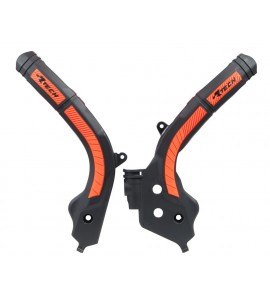 Rtech, Ramskydd, SVART ORANGE, KTM 17-19 450 EXC-F, 16-18 450 SX-F, 18-19 250 EXC TPI/300 EXC TPI, 17 250 EXC/300 EXC, 17-19 250 EXC-F, 17-18 250 SX, 16-18 250 SX-F, 17-19 350 EXC-F, 16-18 350 SX-F, 16-18 125 SX/150 SX, 17-19 125 XC-W/150 XC-W/500 EXC-F, 