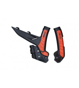 Rtech, Ramskydd, SVART ORANGE, KTM 24-25 450 EXC-F, 23-25 450 SX-F, 24-25 250 EXC, 24 250 EXC-F, 25 250 EXC-F /150 SX, 23-25 250 SX/250 SX-F, 24-25 350 EXC-F/150 EXC/300 EXC/500 EXC-F, 23-25 350 SX-F, 23-25 125 SX/300 SX, GasGas 24-25 EC 450F/EC 500F