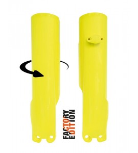 Rtech, Gaffelskydd Factory Full Wrap, GUL, Husqvarna 23-24 FC 450, 25 FC 450, 24-25 FE 450, 23-25 FC 250/TC 250, 24-25 FE 250/TE 250/FE 501/TE 150/TE 300, 23-25 FC 350, 24 FE 350, 25 FE 350 /TC 150/TC 300, 23-25 TC 125
