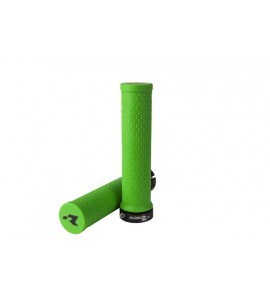 Rtech, Bike Lock-On Grips, NEON GRÖN