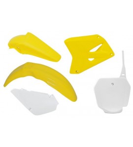 Rtech, Plastkit, VIT GUL, Suzuki 02-25 RM85