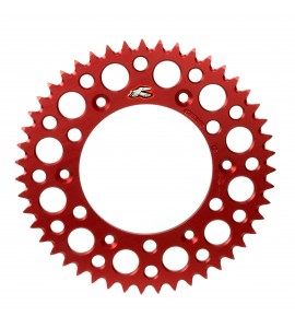 Renthal, Bakdrev, 520, 49, RÖD, Honda 02-25 CRF450R, 05-18 CRF450X, 78-07 CR250R, 04-25 CRF250R, 04-19 CRF250X, 84-04 XR250R, 79-07 CR125R, 87-88 CR500R, 92-01 CR500R, 96-04 XR400R, 87-99 XR600R, 00-16 XR650R, BETA 13-14 RR 450 4T Enduro/RR 400 4T Enduro/