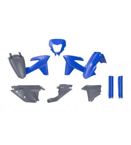 Rtech, Plastkit, O.E.M BLÅ GRÅ, SHERCO 25-26 450 SEF FACTORY, 25-26 250 SE FACTORY/250 SEF FACTORY, 25-26 125 SE FACTORY/300 SE FACTORY/300 SEF FACTORY/500 SEF FACTORY, 26 300 SE RACING