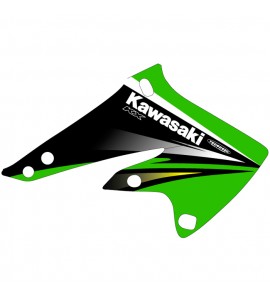 Tecno-X, Tank & Kyldekal KXF 250, 2004-05, Kawasaki 04-05 KX250F