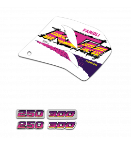 Tecno-X, Dekal KTM 4-T, 93-99