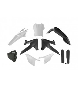 Rtech, Plastkit, O.E.M SVART VIT, TRIUMPH 25 TF 450-X, 24-25 TF 250-X