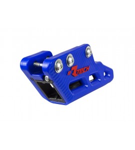 Rtech, Kedjestyrare Monoblock R2.0 WORX, SVART BLÅ, Yamaha 07-20 WR450F, 22-25 WR450F, 07-22 YZ450F, 07 WR250, 16-19 WR250, 07-25 WR250F/YZ250, 08-20 WR250R, 07-23 YZ250F, 07 WR125, 07-25 YZ125, FANTIC 22-23 XX 250, 22-23 XE 125/XX 125