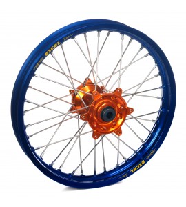 Haan Wheels, Komplett Hjul, 2,15, 19", BAK, BLÅ ORANGE, KTM 16-23 450 EXC-F, 13-22 450 SX-F, 18-22 250 EXC TPI/300 EXC TPI, 23 250 EXC/150 EXC/300 EXC, 16-17 250 EXC/300 EXC, 16-23 250 EXC-F, 13-22 250 SX/250 SX-F, 16-23 350 EXC-F, 13-22 350 SX-F, 16 125 