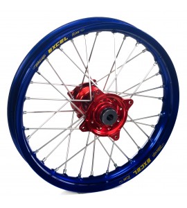 Haan Wheels, Komplett Hjul, 2,15, 19", BAK, BLÅ RÖD, Honda 02-12 CRF450R, 02-07 CR250R