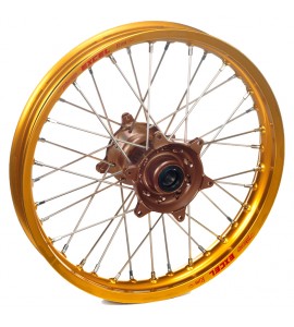 Haan Wheels, Komplett Hjul, 1,85, 16", BAK, GULD BRONS, Suzuki 02-25 RM85, 97-01 RM80