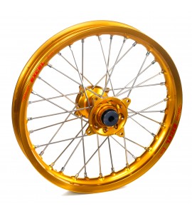 Haan Wheels, Komplett Hjul, 2,15, 18", BAK, GULD, Honda 13-25 CRF450R, 14-25 CRF250R, 19 CRF250X