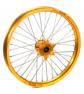 Haan Wheels, Komplett Hjul, 1,60, 21", FRAM, GULD, Suzuki 05-25 RM-Z450, 07-25 RM-Z250