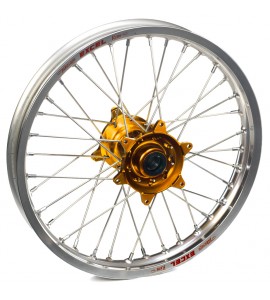 Haan Wheels, Komplett Hjul, 1,85, 19", BAK, SILVER GULD, Honda 13-25 CRF450R, 14-25 CRF250R, 19 CRF250X