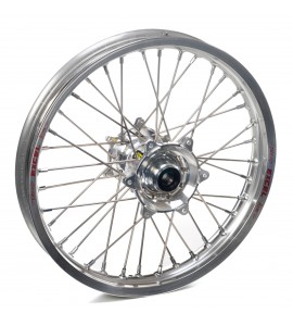 Haan Wheels, Komplett Hjul, 2,15, 19", BAK, SILVER, KTM 23-25 450 SX-F, 23-25 250 SX/250 SX-F, 23-25 350 SX-F, 23-25 125 SX/300 SX, 25 150 SX, Husqvarna 23-24 FC 450, 25 FC 450 /TC 150/TC 300, 23-25 FC 250/TC 250, 23-25 FC 350, 23-25 TC 125, GasGas 24-25 