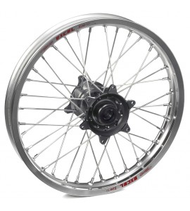 Haan Wheels, Komplett Hjul, 2,15, 19", BAK, SILVER GRÅ, Honda 02-12 CRF450R, 02-07 CR250R