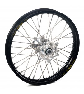 Haan Wheels, Komplett Hjul, 2,15, 19", BAK, SVART SILVER, Honda 02-12 CRF450R, 02-07 CR250R