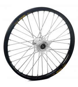 Haan Wheels, Komplett Hjul, 1,60, 21", FRAM, SVART SILVER, KTM 03-15 450 EXC-F, 03-14 450 SX-F, 03-15 250 EXC/250 EXC-F, 03-14 250 SX/250 SX-F, 10-15 350 EXC-F, 10-14 350 SX-F, 03-15 125 EXC/300 EXC, 03-14 125 SX, 07-08 144 SX, 09-14 150 SX, 04-15 200 EXC