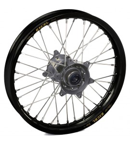 Haan Wheels, Komplett Hjul SM, 5,00, 17", BAK, SVART GRÅ, Suzuki 05-25 RM-Z450, 07-25 RM-Z250