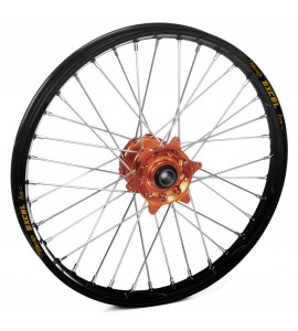 Haan Wheels, Komplett Hjul, 1,60, 21", FRAM, BRONS SVART, KTM 16-25 450 EXC-F, 15-25 450 SX-F, 18-22 250 EXC TPI/300 EXC TPI, 23-25 250 EXC/150 EXC/300 EXC/300 SX, 16-17 250 EXC/300 EXC, 16-24 250 EXC-F, 25 250 EXC-F /150 SX, 15-25 250 SX/250 SX-F, 16-25 