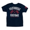Fasthouse, Youth 68 Trick Tee, Midnight, BARN, L