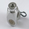 Holeshot, Stopp/Justering Bromspedal, SILVER, Suzuki 17-18 RMX450Z, 05-17 RM-Z450, 05-25 RM-Z250