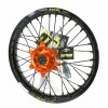 Haan Wheels, Komplett Hjul, 2,15, 18", BAK, SVART ORANGE, KTM 03-21 450 EXC-F, 03-12 450 SX-F, 18-21 250 EXC TPI/300 EXC TPI, 95-17 250 EXC/300 EXC, 03-21 250 EXC-F, 95-12 250 SX, 03-12 250 SX-F, 10-23 350 EXC-F, 10-12 350 SX-F, 95-16 125 EXC, 95-12 125 S