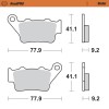 Moto-Master, Bromsbelägg RoadPRO Sinter, BAK, KTM 22-25 250 Adventure, 20-25 390 Adventure, 14-16 690 Enduro R, Yamaha 20-25 TÉNÉRÉ 700, Husqvarna 16-25 701 ENDURO, GasGas 22-25 ES 700, BMW 24-25 F 900 GS Adventure, TRIUMPH 20-25 TIGER 900 RALLY