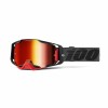 100%, ARMEGA HIPER Glasögon Nekfeu - Mirror Red Lens, VUXEN