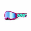 100%, ACCURI 2 Goggle Excelsior - Mirror Blue Lens, VUXEN