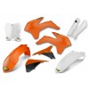 Cycra, Body Kit Komplett, ORANGE VIT, KTM 13-15 450 SX-F, 13-16 250 SX, 13-15 250 SX-F, 13-15 350 SX-F, 13-15 125 SX/150 SX