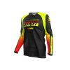 Shot, TRÖJA DRAW KID BLOCK, BARN, 10/11, NEON SVART GUL