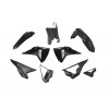 Rtech, Plastkit, SVART, Honda 25 CRF450R, 25 CRF250R