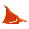 Rtech, Ventilerad Luftburkspanel (vänster), ORANGE, KTM 24 450 EXC-F, 23-25 450 SX-F, 24 250 EXC/250 EXC-F, 23-25 250 SX/250 SX-F, 24 350 EXC-F/150 EXC/300 EXC/500 EXC-F, 23-25 350 SX-F, 23-25 125 SX/300 SX, 25 150 SX