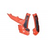 Rtech, Ramskydd, SVART ORANGE, KTM 24 450 EXC-F, 23-25 450 SX-F, 24 250 EXC/250 EXC-F, 23-25 250 SX/250 SX-F, 24 350 EXC-F/150 EXC/300 EXC/500 EXC-F, 23-25 350 SX-F, 23-25 125 SX/300 SX, 25 150 SX, GasGas 24 EC 450F/EC 500F