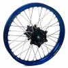Haan Wheels, Komplett Hjul, 2,15, 19", BAK, BLÅ SVART, Yamaha 03-20 WR450F, 03-08 YZ450F, 99-07 WR250, 17-19 WR250, 01-24 WR250F, 08-20 WR250R, 99-25 YZ250, 01-08 YZ250F, 99-07 WR125, 99-25 YZ125, 99-00 WR400F, 01-02 WR426F, 99 YZ400F, FANTIC 22-25 XX 250