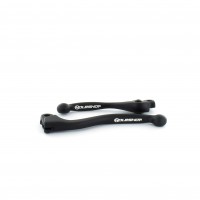 Holeshot, Broms/Kopplingsgrepp Par, SVART, Kawasaki 19-23 KX450, 21-25 KX250, 24-25 KX250X