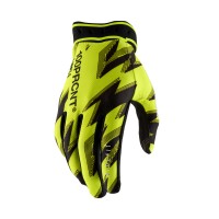 100%, RIDEFIT Handskar Flo Yellow/Black, VUXEN, XL, NEON SVART GUL