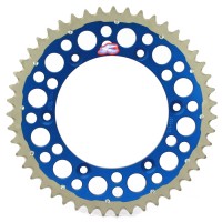 Renthal, Bakdrev, 520, 50, BLÅ, Yamaha 03-25 WR450F/YZ450F, 16-19 WR250, 01-25 WR250F/YZ250F, 08-20 WR250R, 99-25 YZ250, 99-25 YZ125, 99-00 WR400F, 01-02 WR426F, 99 YZ400F, 00-02 YZ426F, FANTIC 22-23 XEF 450/XXF 450, 22-23 XX 250/XXF 250, 22-23 XE 125/XX 