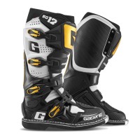Gaerne, SG-12 LUXE, VUXEN, 46, SVART VIT GULD