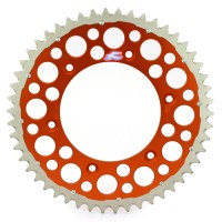 Renthal, Bakdrev, 520, 52, ORANGE, KTM 03-25 450 EXC-F/450 SX-F, 03-17 250 EXC, 18-22 250 EXC TPI/300 EXC TPI, 23-25 250 EXC/150 EXC/300 EXC/300 SX, 03-24 250 EXC-F, 25 250 EXC-F /150 SX, 90-25 250 SX, 03-25 250 SX-F, 10-25 350 EXC-F/350 SX-F, 91-16 125 E